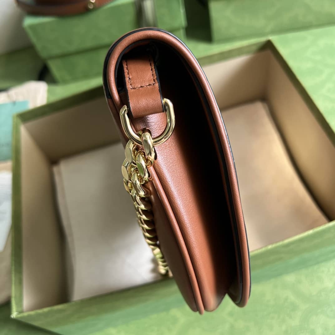 Gucci Blondie Brown 699268 Replica Shoulder Bag