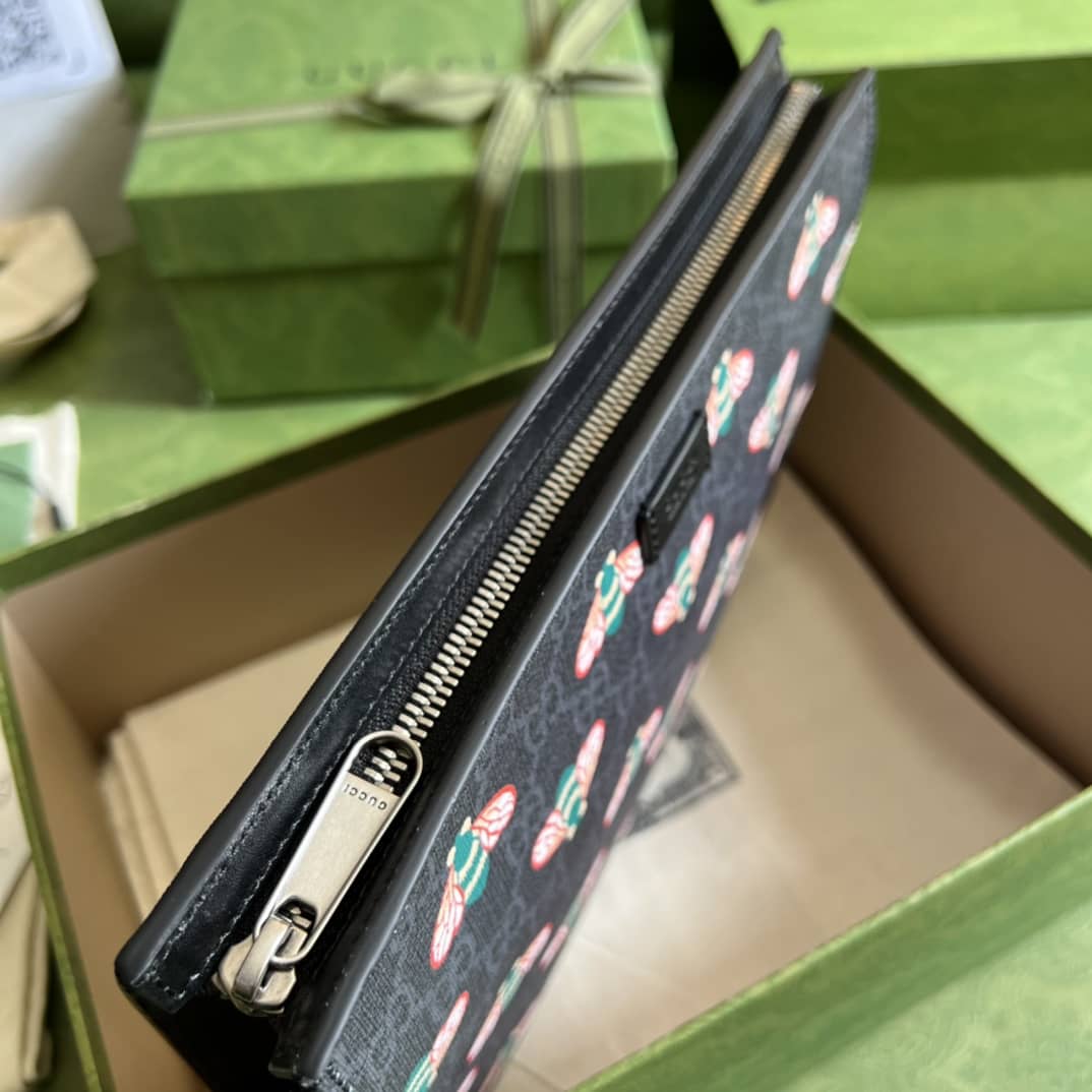 Gucci Bestiary Clutch With Bee 674873 Replica