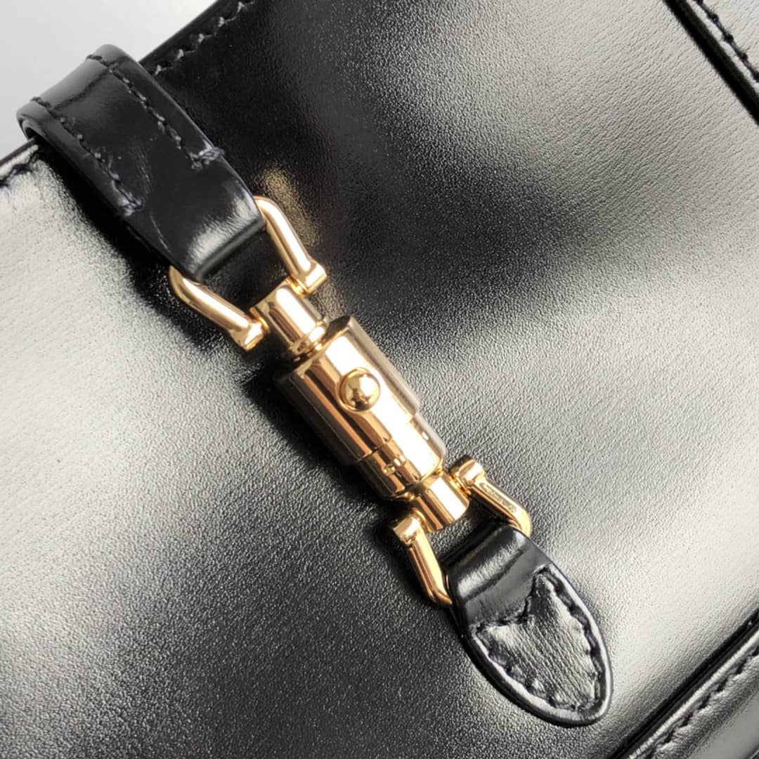 Gucci Jackie 1961 Mini Shoulder Bag Replica Black 637092