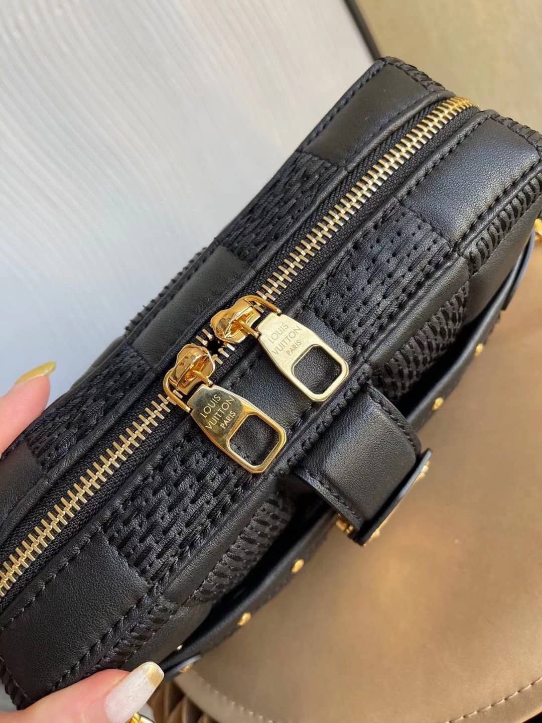 Louis Vuitton Troca PM Black M59116 Replica Crossbody Bag