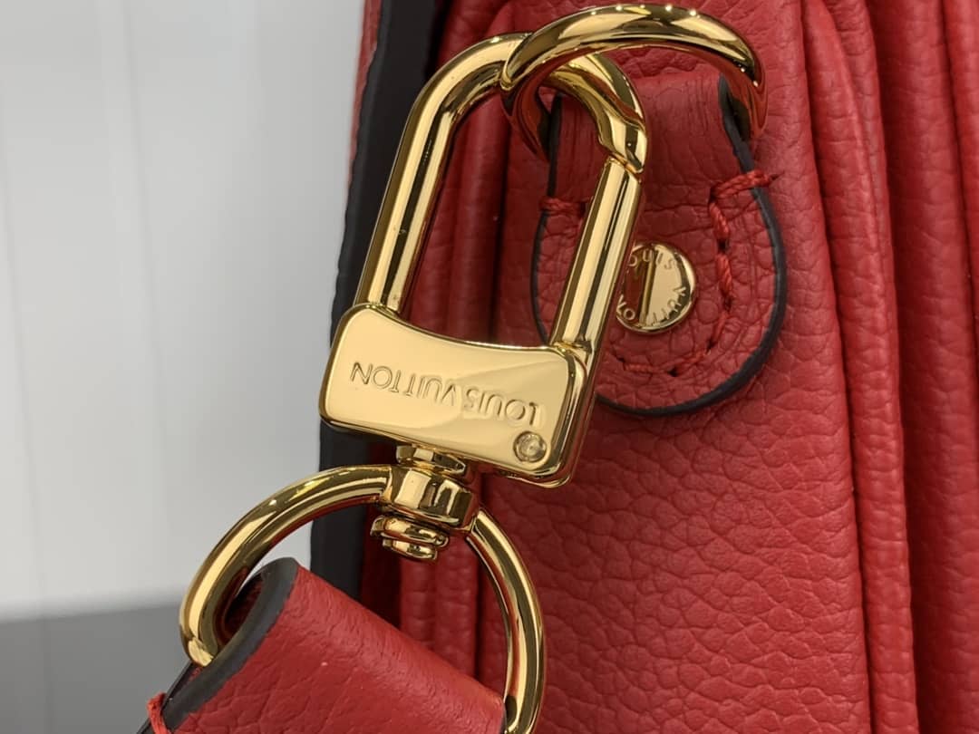 Louis Vuitton Pochette Metis Marine Leather Red M44071 Replica Shoulder Bag