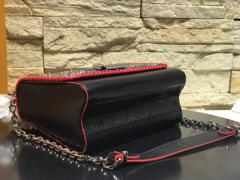 Louis Vuitton Twist MM AAA Fake Leather Chain Shoulder Bag