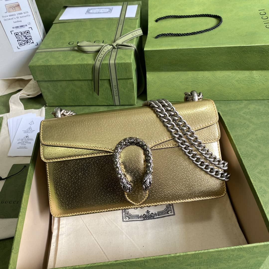 Gucci Dionysus GG Supreme Small Crossbody Bag Replica 499623