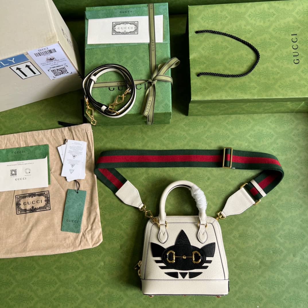 Adidas x Gucci Horsebit 1955 Mini Shoulder Bag 677212 Replica