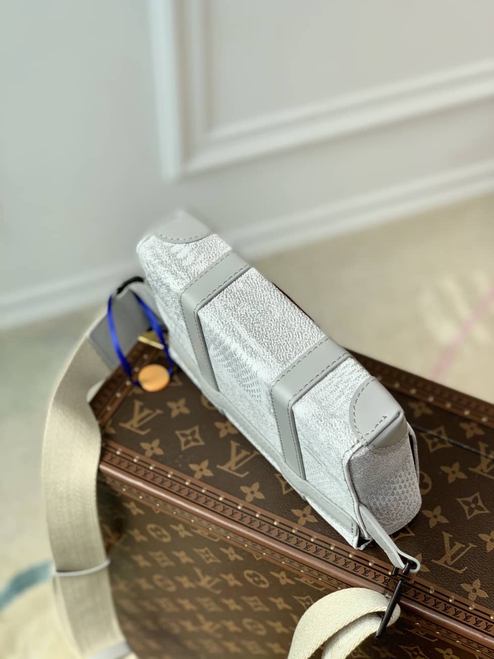 Louis Vuitton Trunk Slingbag Damier Salt Marine N50061 Replica Shoulder Bag