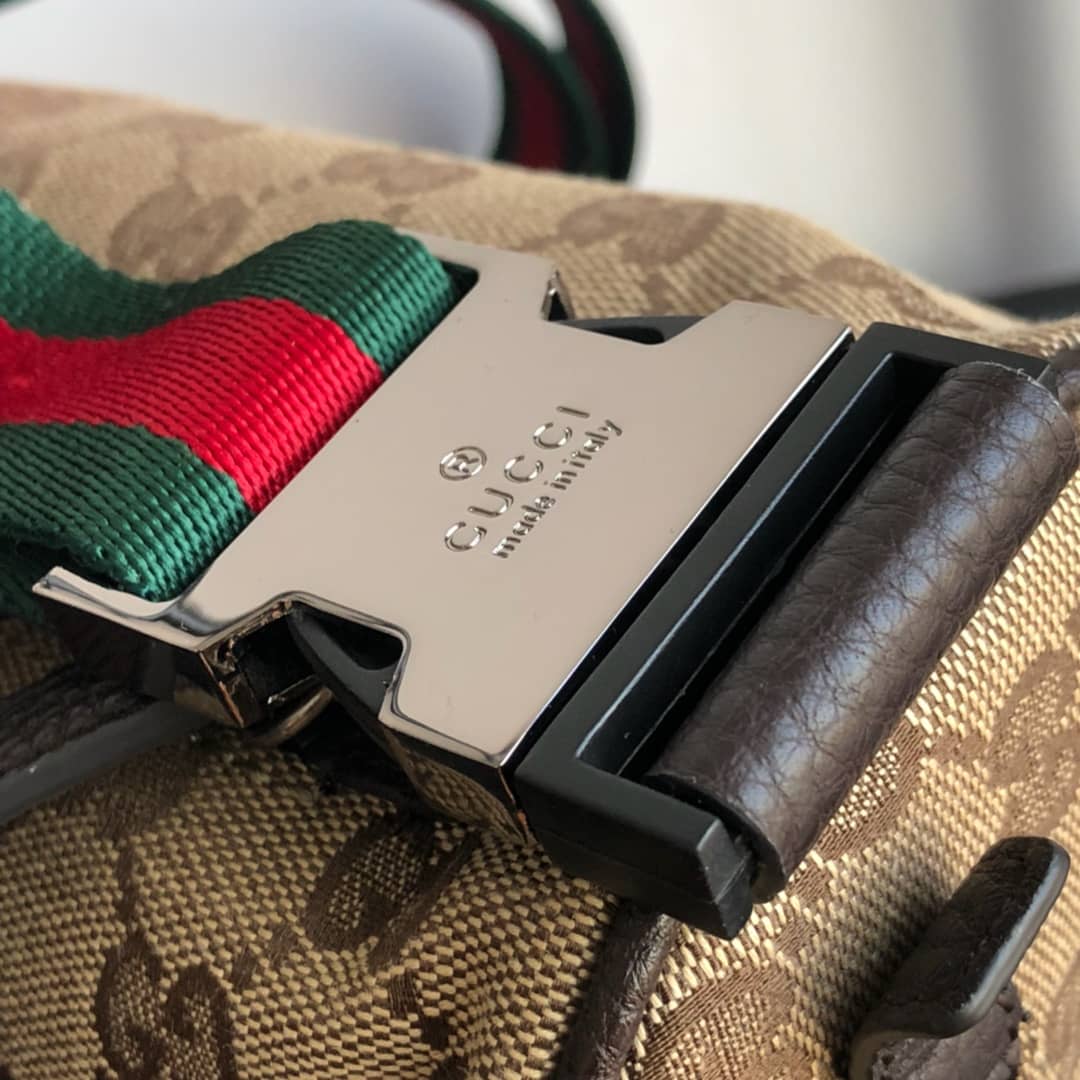 Best Replica Gucci GG Supreme Belt Bag Replica 449132(ColaReps)