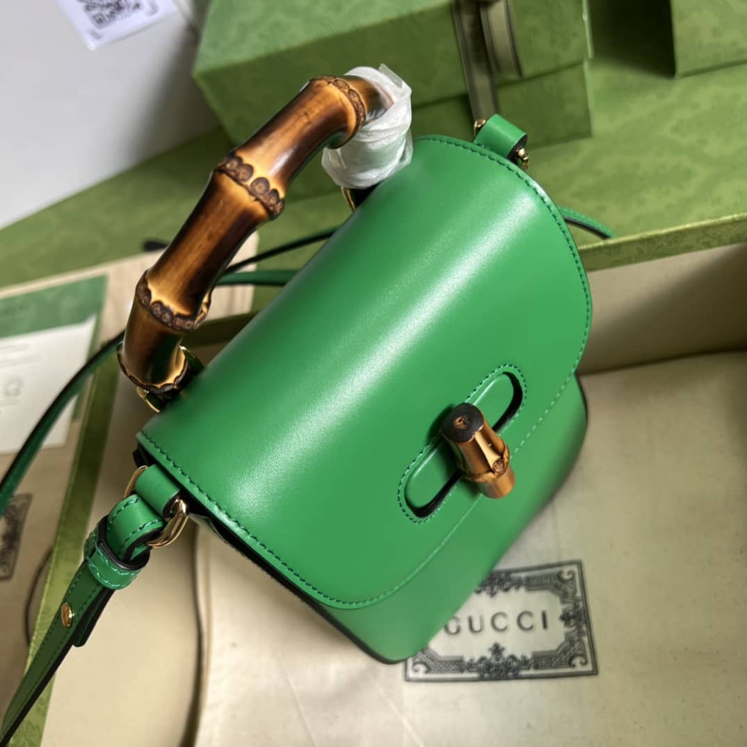 Gucci Bamboo Mini Crossbody Handbag 702106 Replica