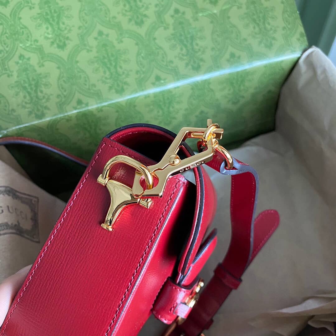 Gucci Horsebit 1955 Mini Bag Replica Red 658574