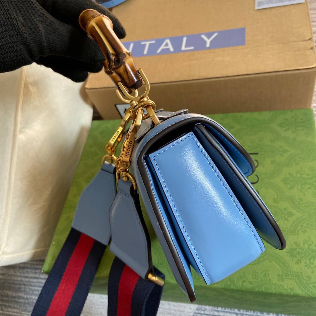 Gucci Bamboo 1947 Mini Top Handle Shoulder Bag 686864 Replica
