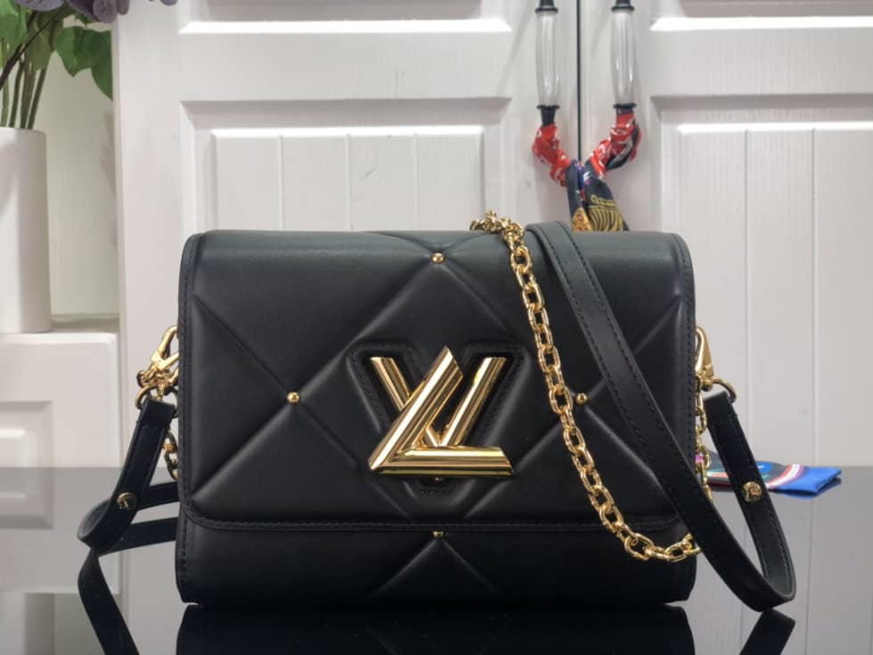Louis Vuitton Twist MM Leather M59029 Replica Crossbody Bag