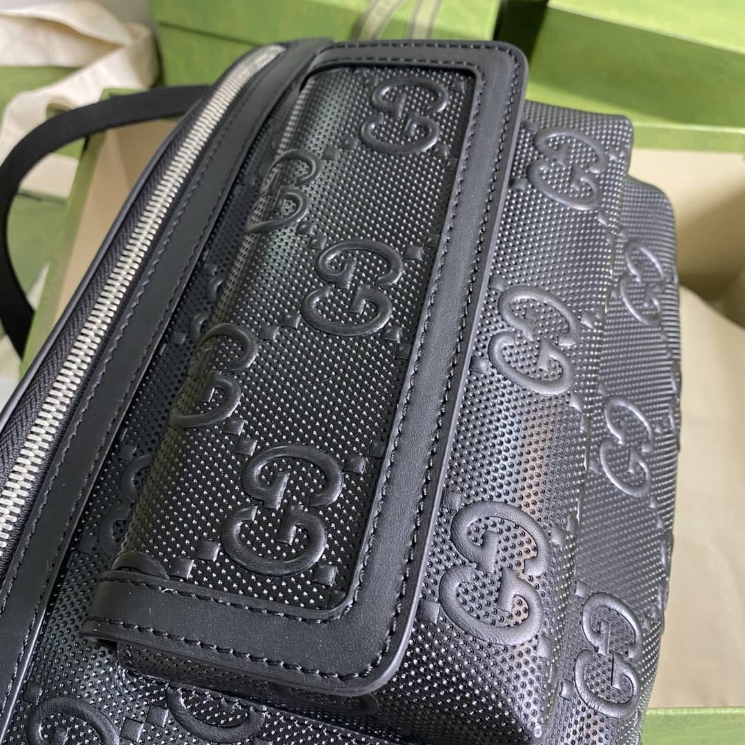 Gucci GG Embossed Leather Belt Bag Bumbag Replica 645093
