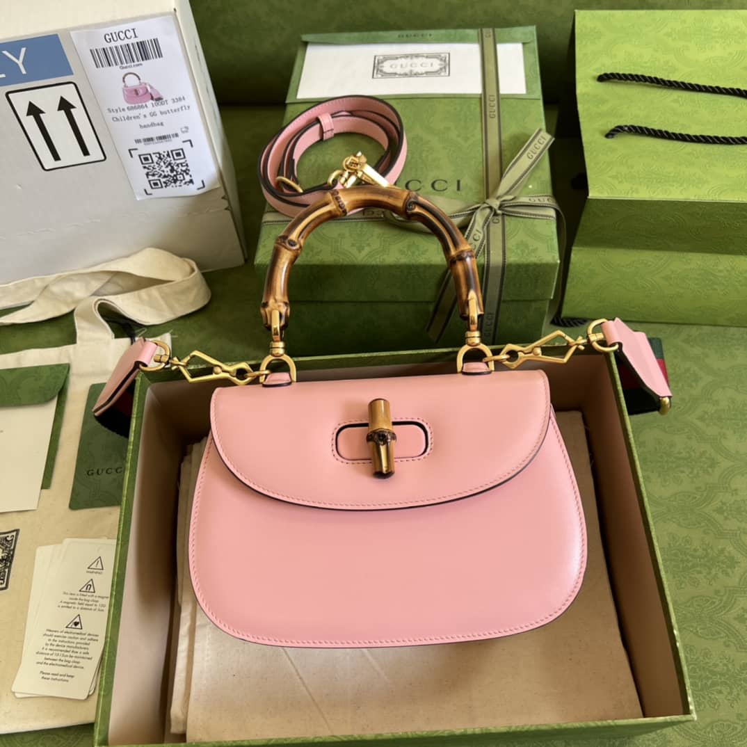 Gucci Bamboo Small Top Handle Bag Replica 675797