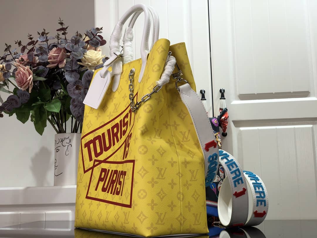 Louis Vuitton “Tourist Vs Purist” Tote Bag