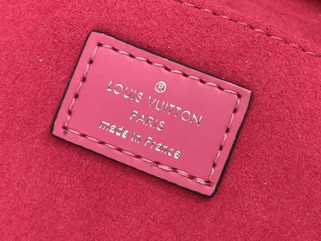 Louis Vuitton Petit Sac Plat Flat Replica Shoulder Bag Pink M80169