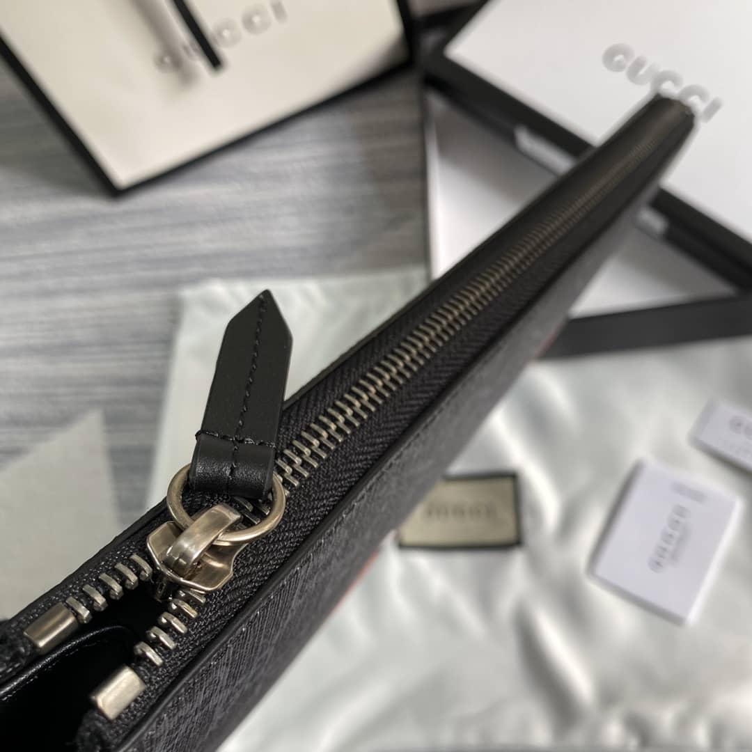 Gucci Animarie Wolf GG Supreme Clutch Replica 547084