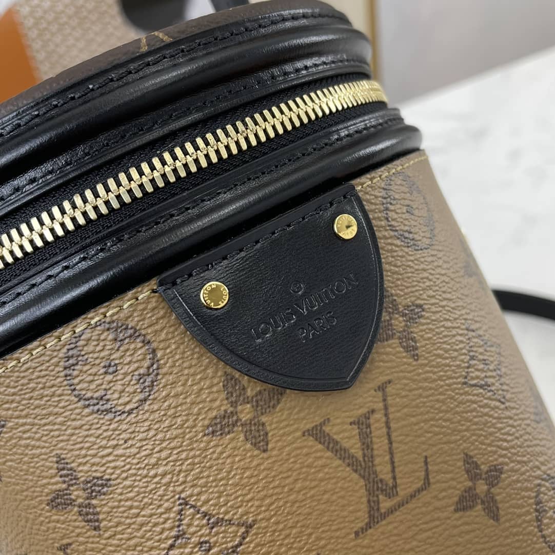 Louis Vuitton Cannes Monogram Reverse Womens Vanity Bag Replica Yellow M43986