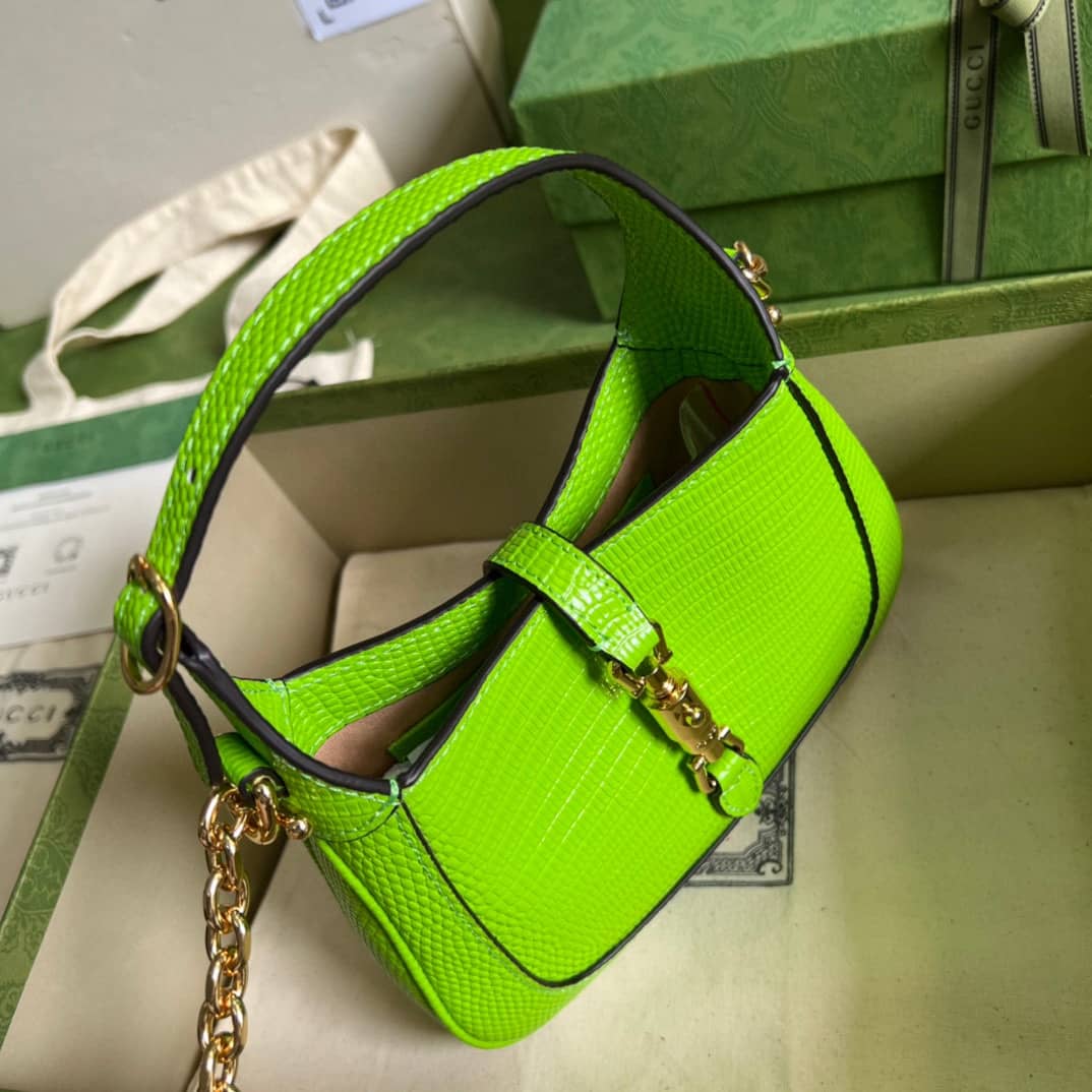 Gucci Jackie 1961 Mini Shoulder Bag Green 675799 Replica