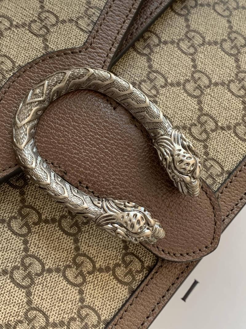 Gucci Dionysus GG Top Handle Bag Replica Brown 621512