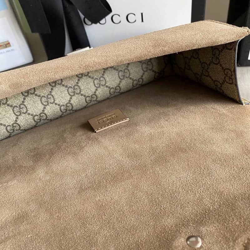 Gucci GG Dionysus Small Shoulder Bag Replica Brown 499623