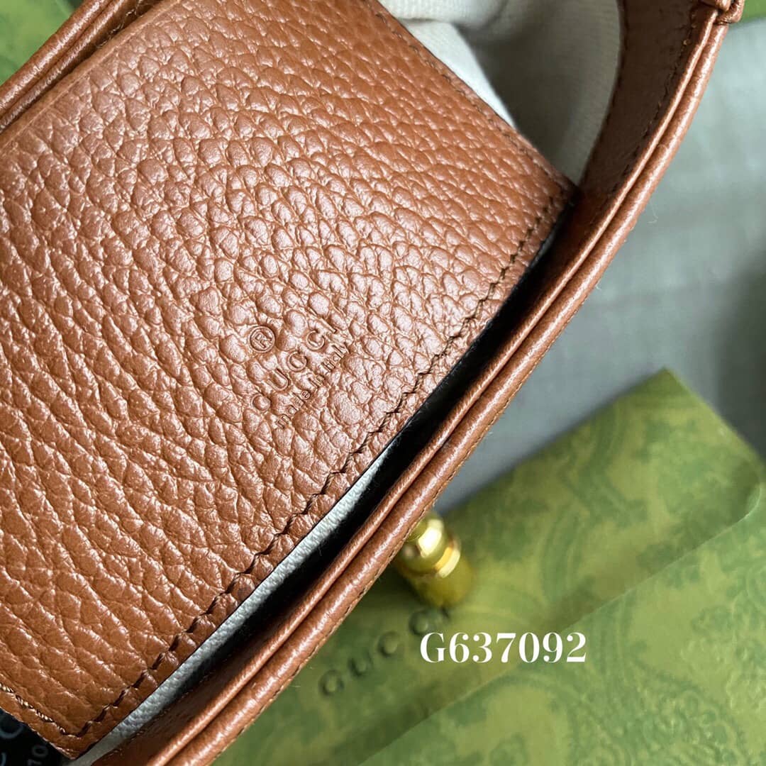 Gucci Jackie 1961 Mini Shoulder Bag Replica Blue 637092
