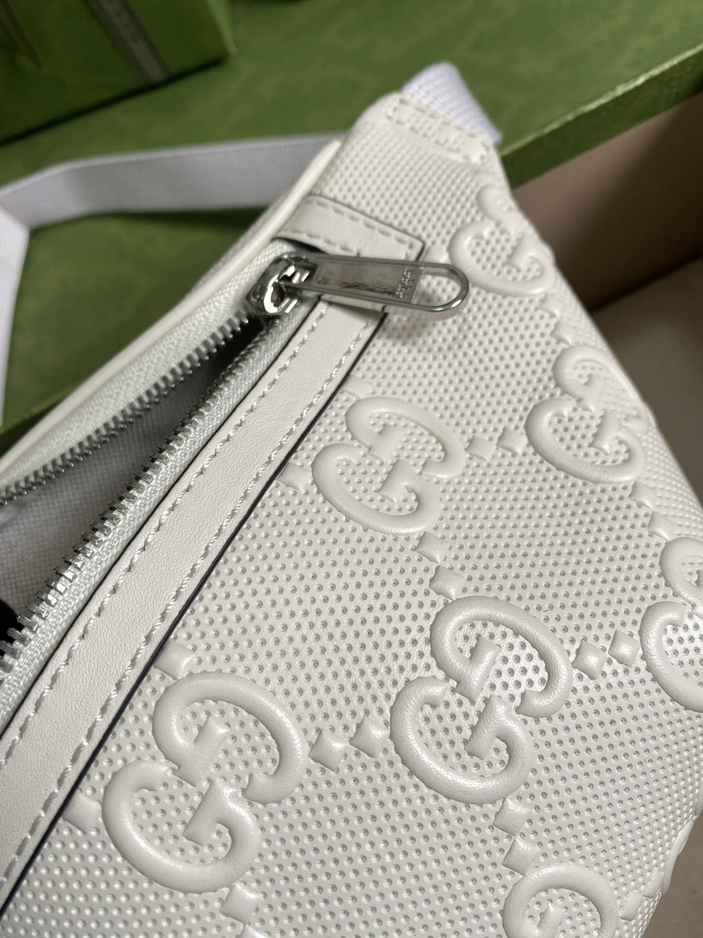 Gucci GG Embossed Belt Bag Replica 658582
