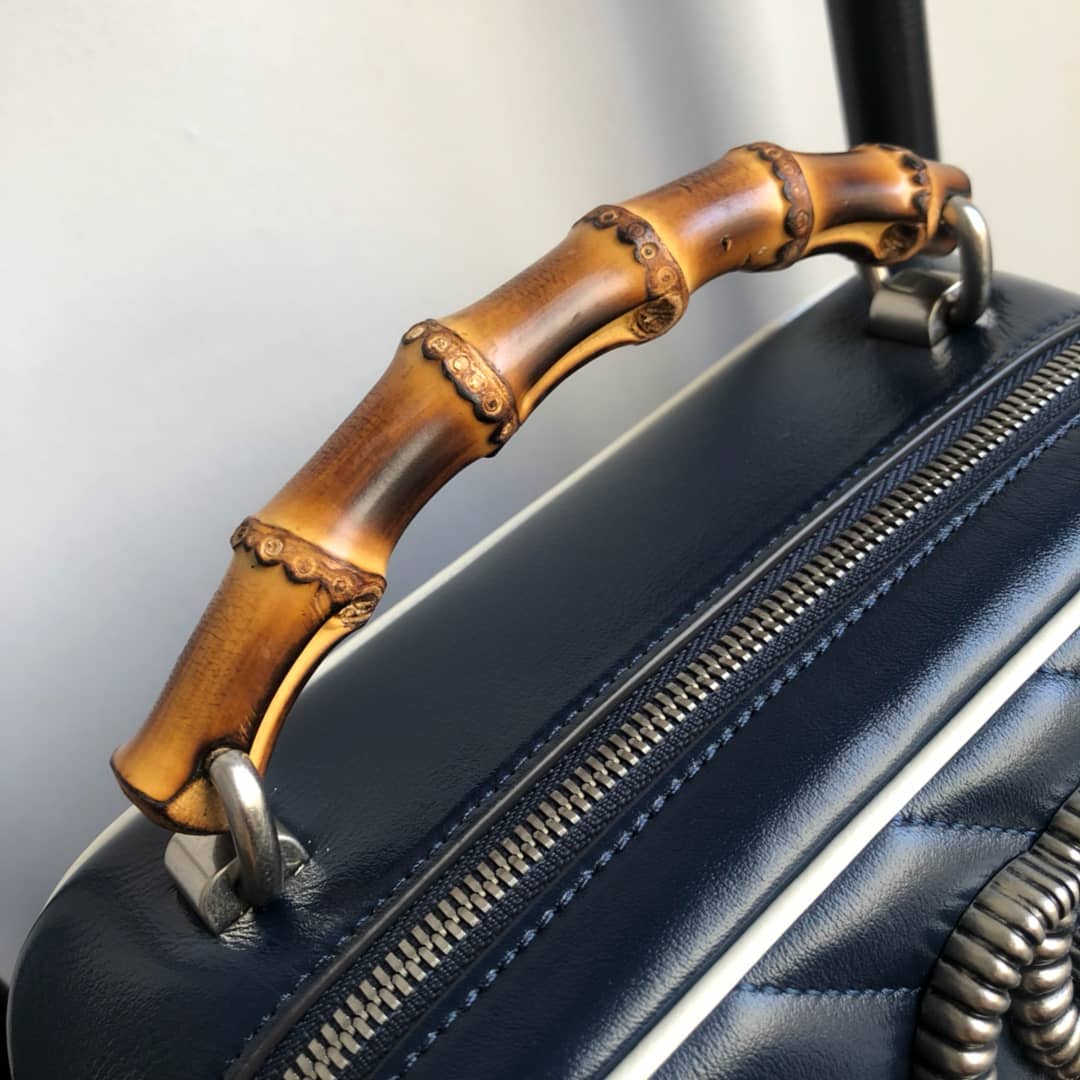 Gucci Bamboo Handle Marmont Shoulder Bag Replica 602270