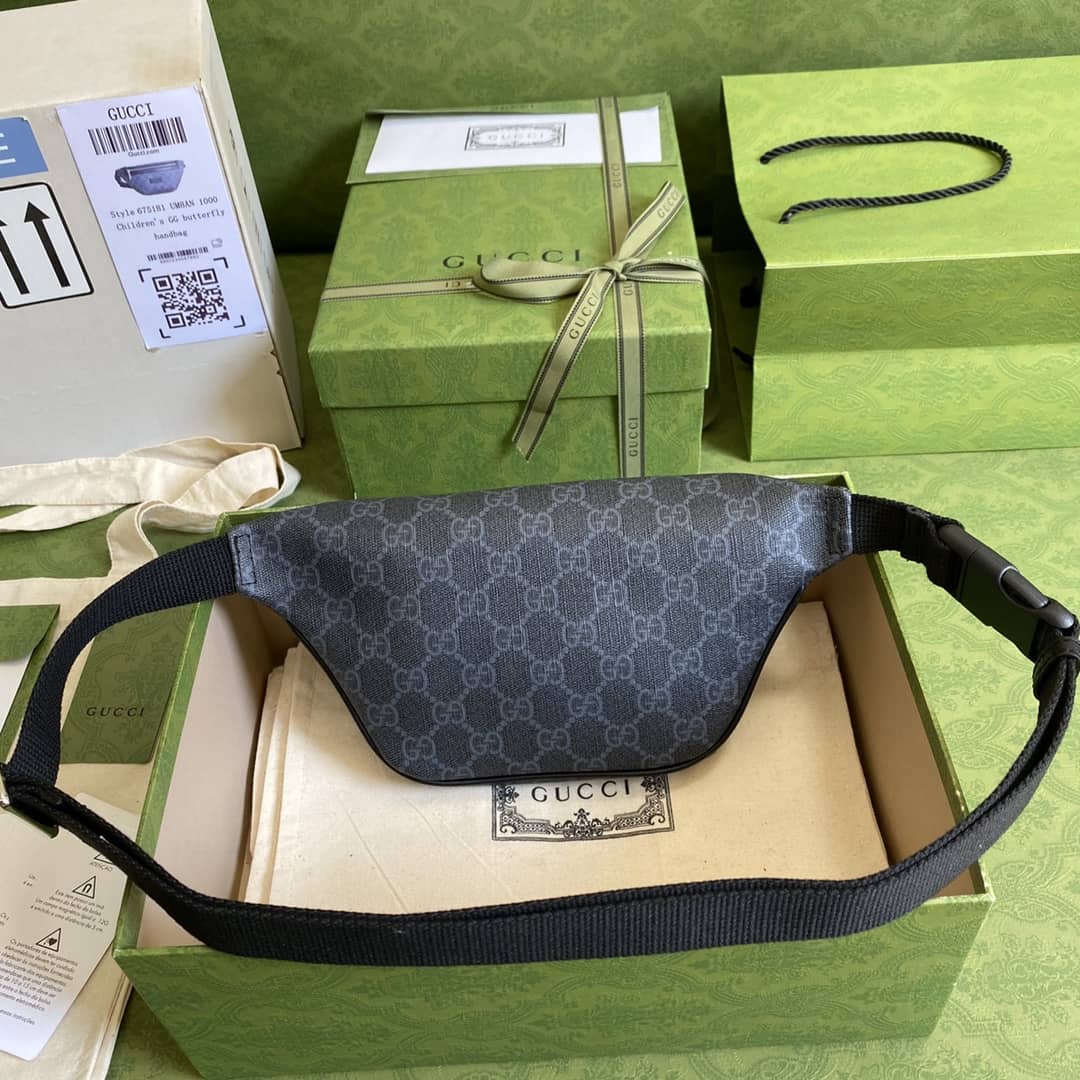 Gucci Bestiary GG Supreme Canvas Belt Bag With Bees Replica 675181