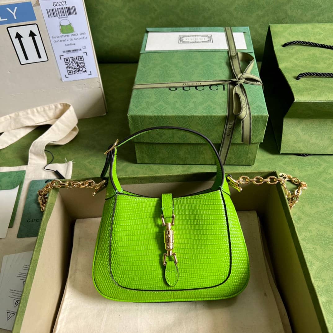 Gucci Jackie 1961 Mini Shoulder Bag Green 675799 Replica