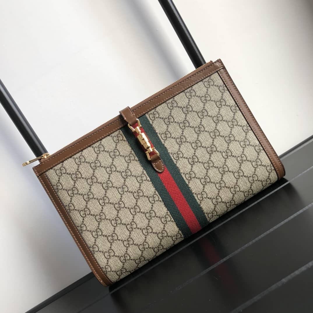 Gucci GG Jackie 1961 Pouch Replica Clutch 30CM 647332