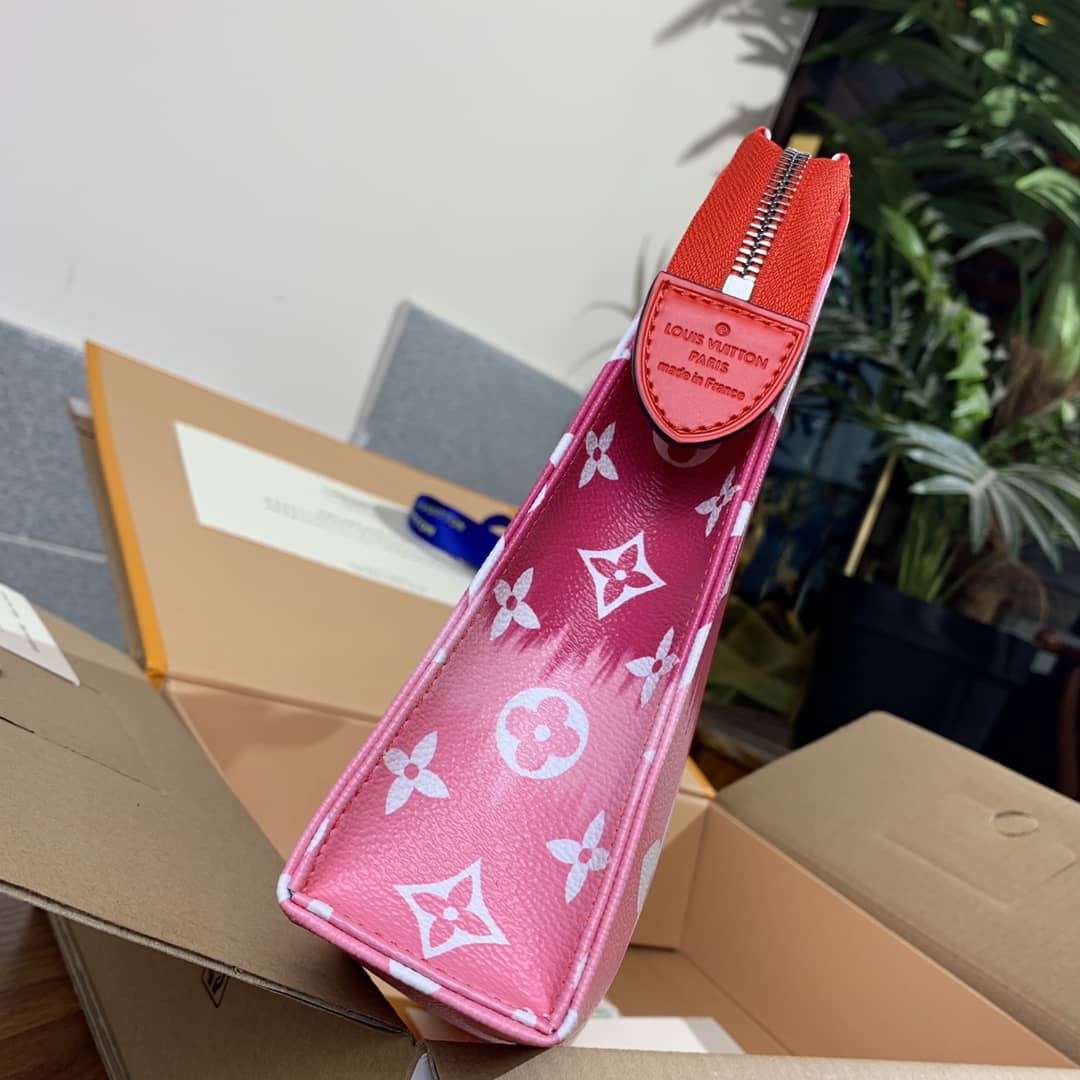 Louis Vuitton Tie Dye Escale Pochette Monogram Canvas Replica M69136