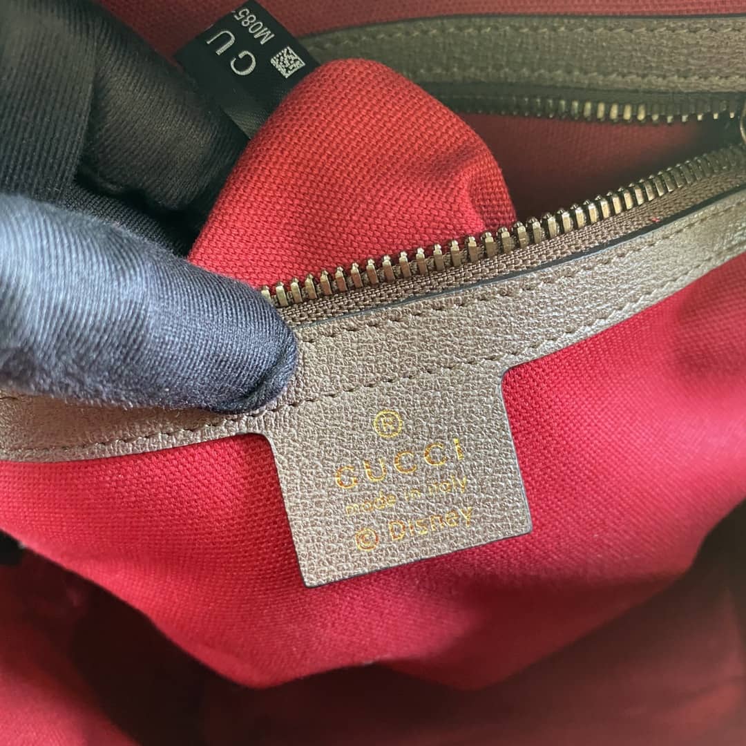 Gucci Donald Duck Disney x Gucci Backpack GG Supreme Fabric Replica 552884