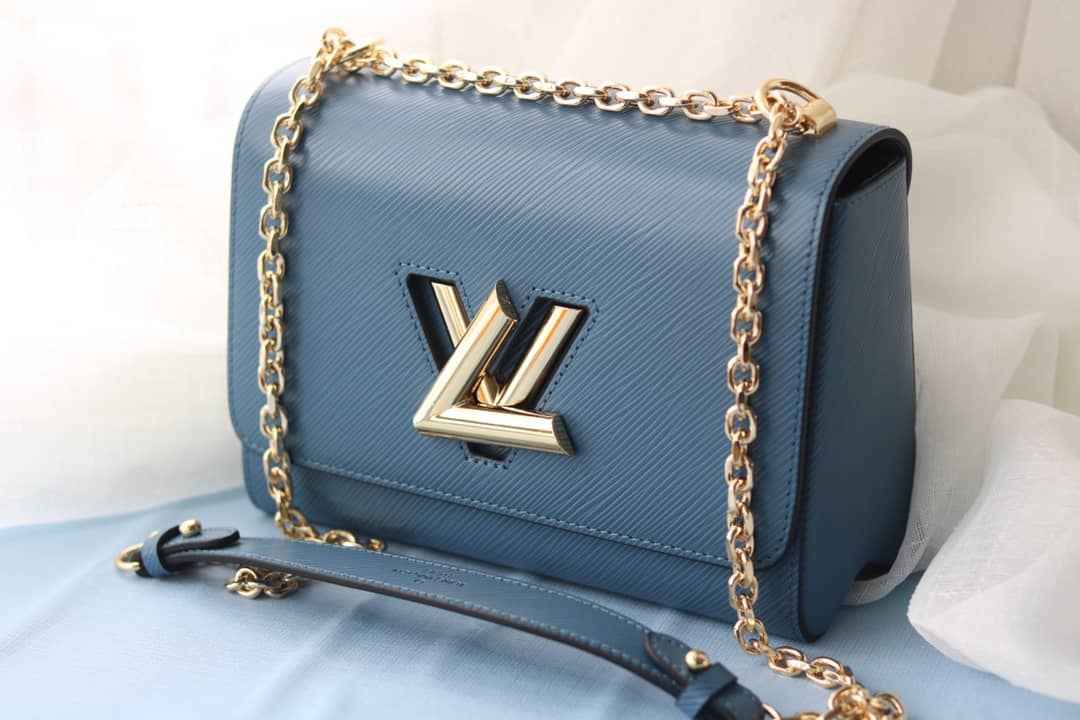 Louis Vuitton Twist Bag Blue Replica M50281