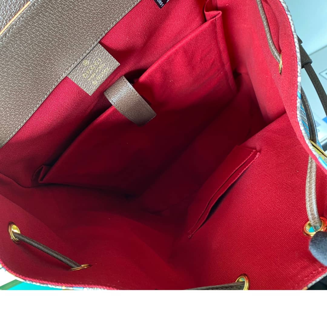Gucci Disney X Gucci Donald Duck Medium Backpack Replica 645051