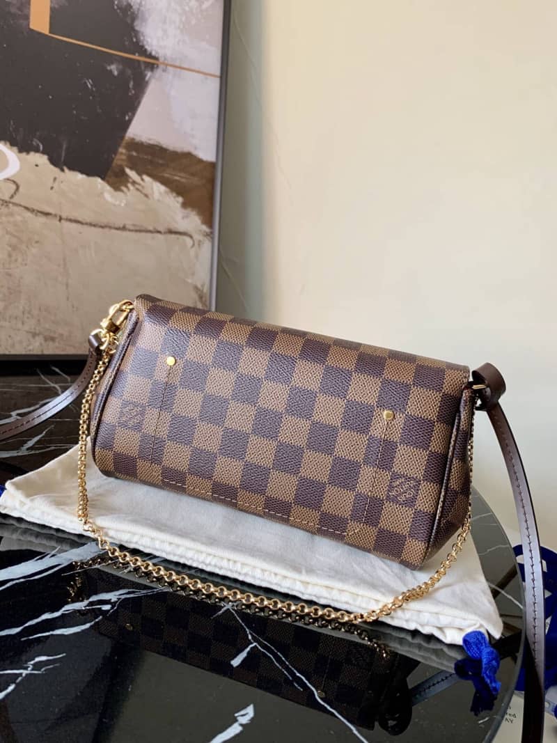 Louis Vuitton Favorite MM Demier Ebene Replica Crossbody Bag N41129