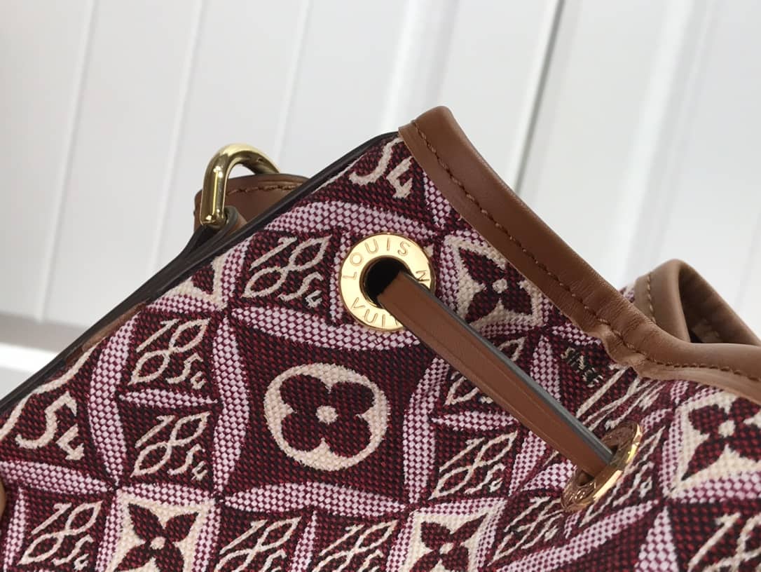 Louis Vuitton Monogram Jacquard Since 1854 Petit NOE Replica Bag M57154