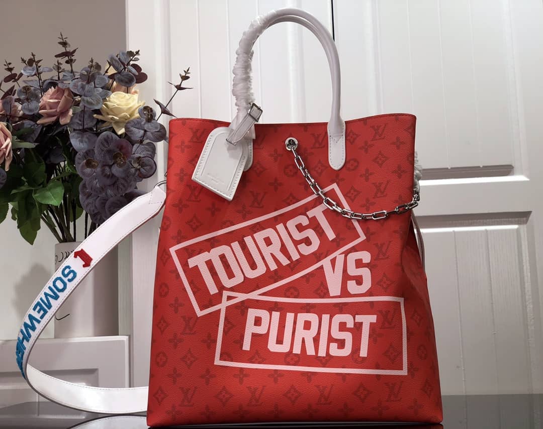 Louis Vuitton “Tourist Vs Purist” Tote Bag