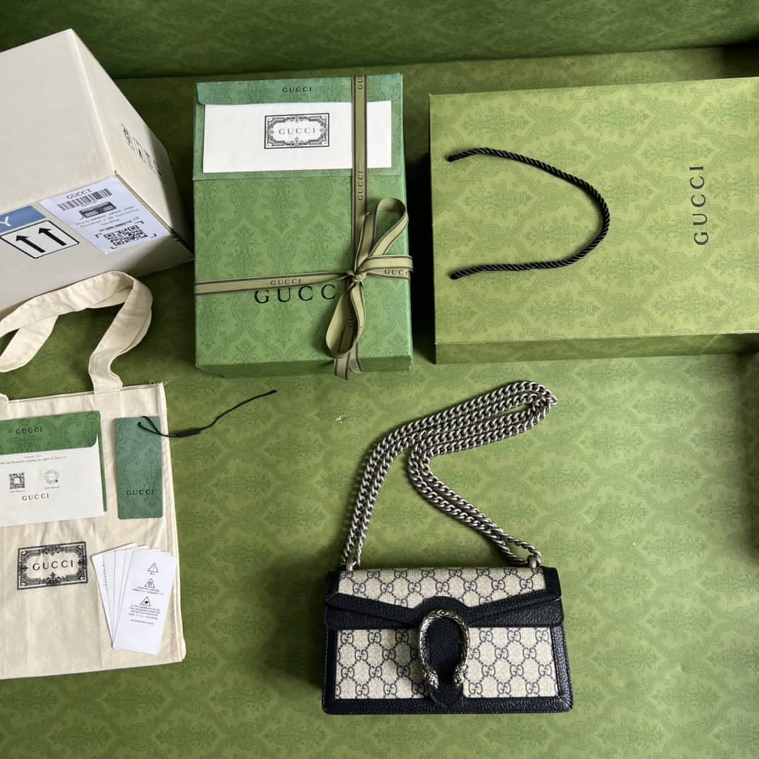 Gucci Dionysus Small GG Supreme 499623 Replica Crossbody Bag