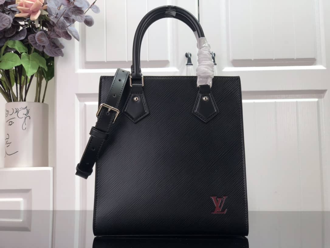 Louis Vuitton Sac Plat BB Shoulder Bag Replica Black M58660