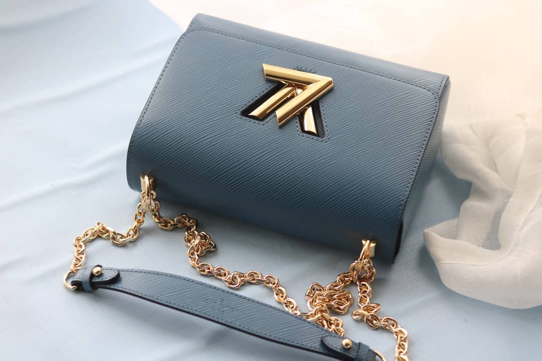 Louis Vuitton Twist Bag Blue Replica M50281
