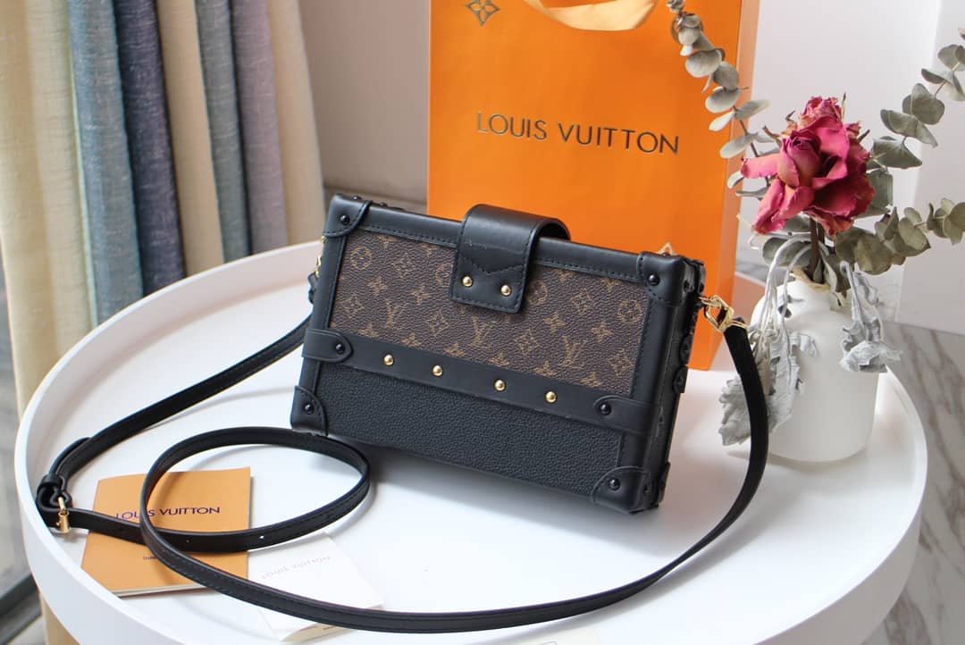 Louis Vuitton Monogram Canvas Petite Malle Replica Handbag M55436