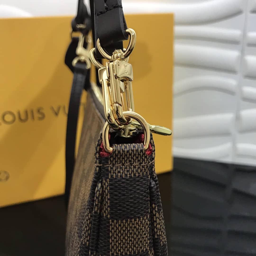 Louis Vuitton Replica Pochette Accessoires Canvas Brown M40712