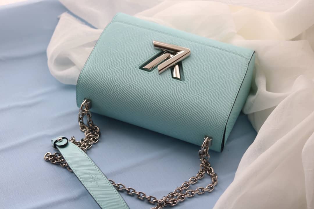 Louis Vuitton Twist Bag Blue Replica M50281
