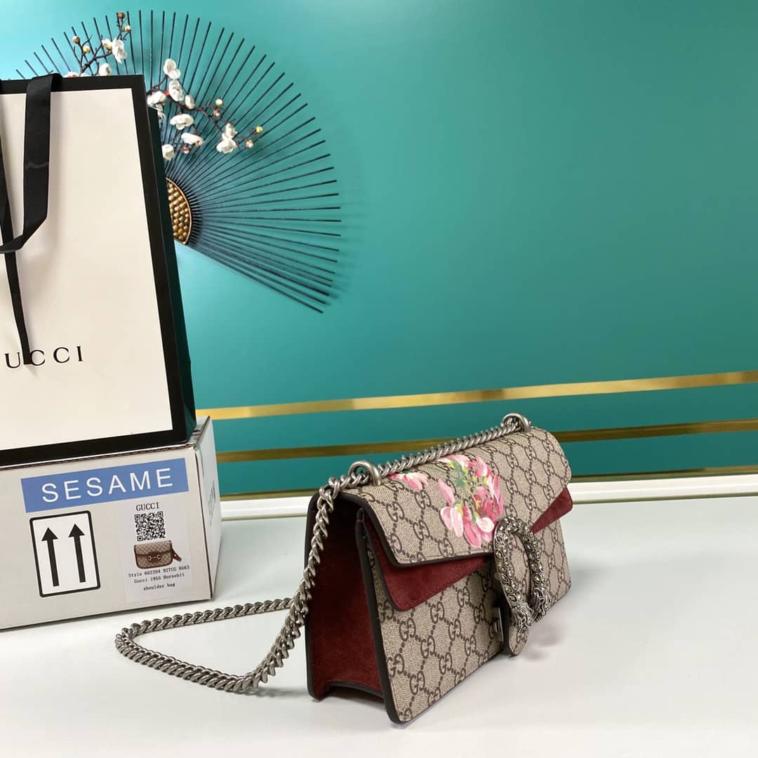 Gucci Dionysus GG Supreme Small Crossbody Bag Replica 499623