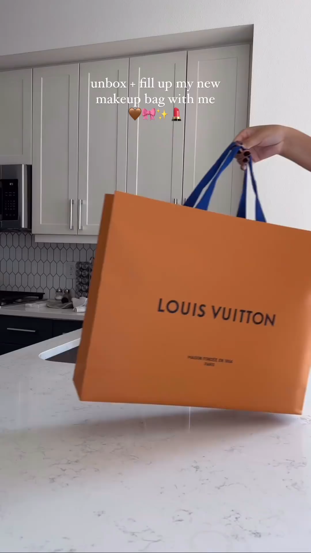 L&V Nice BB Monogram Vanity Replica Bag M42266