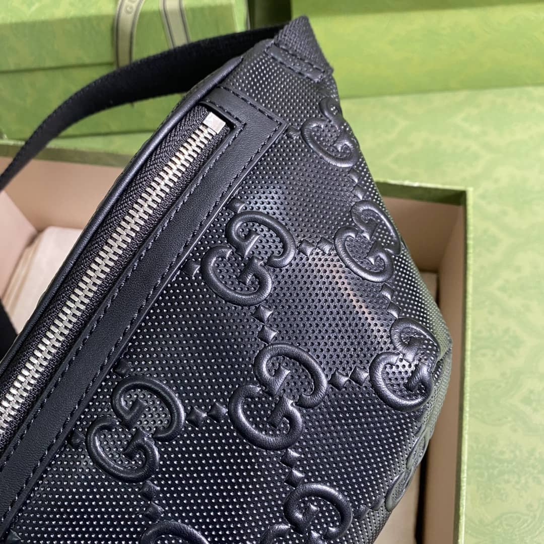 Gucci GG Embossed Belt Bag Replica 658582