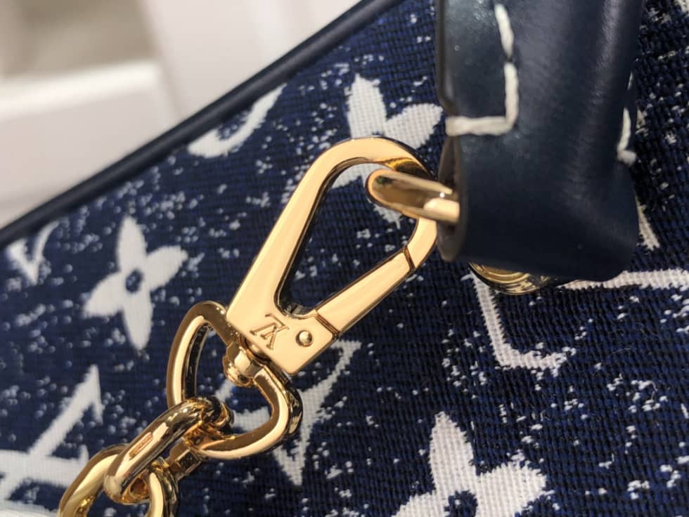 Louis Vuitton Square Denim Leather M59611 Replica Bag