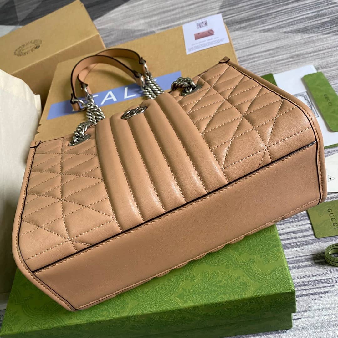 Gucci GG Marmont Small Tote Replica Brown 681483