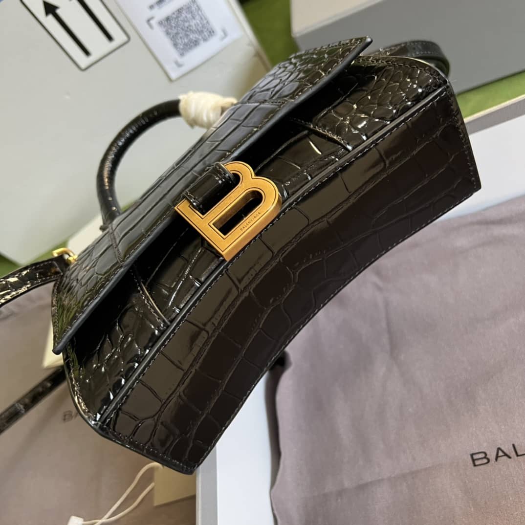 Best Replica Balenciaga Hourglass Replica Crossbody Bag(ColaReps)