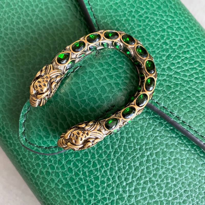 Gucci Dionysus Chain Wallet Shoulder Bag Replica Green 401231