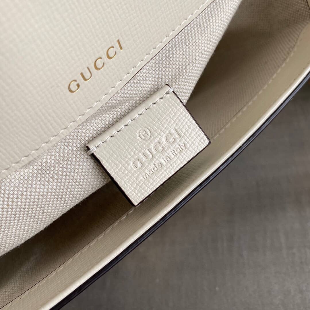 Gucci Horsebit 1955 Mini Bag Replica White 658574